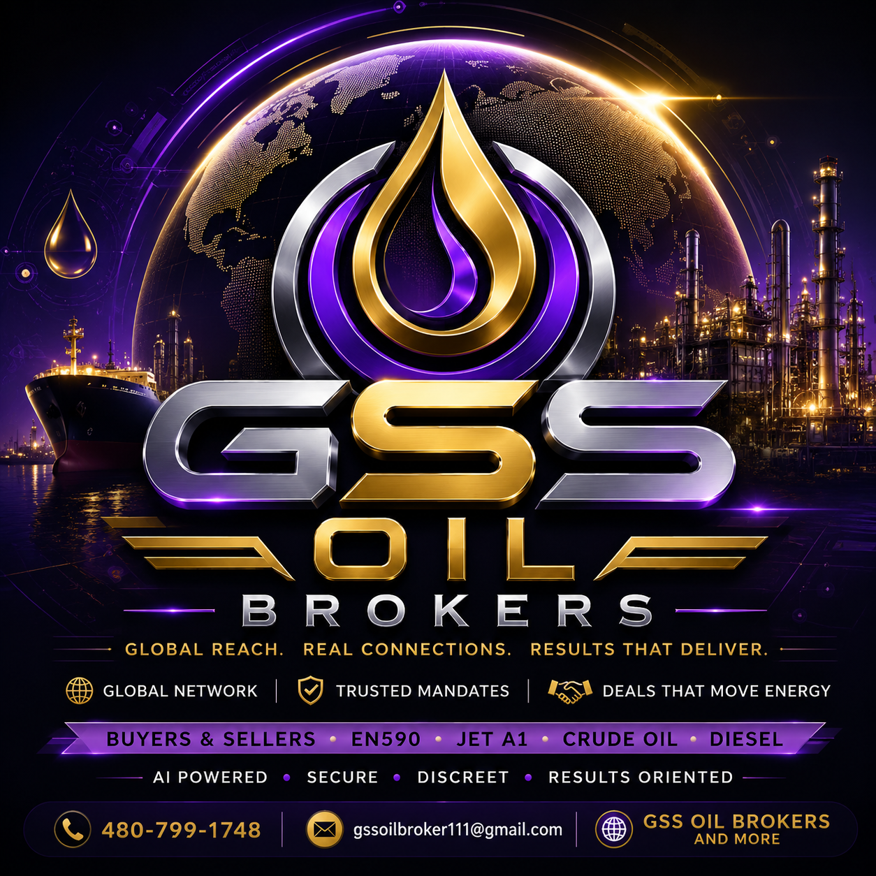 GSS Oil Brokers & More logo